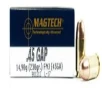 Magtech 45GA Range Training  45 GAP 230 gr Full Metal Jacket  FMJ  50 Bx  20 Cs