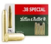 Sellier   Bellot SB38P Handgun  38 Special 158 gr Full Metal Jacket  FMJ  50 Bx  20 Cs