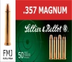 Sellier   Bellot SB357A Handgun  357 Mag 158 gr Full Metal Jacket  FMJ  50 Bx  20 Cs