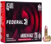 Federal AE45N1 American Eagle Indoor Range Training  IRT  45 ACP 230 gr Total Metal Jacket  TMJ  50 Bx  20 Cs