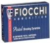 FIOCCHI AMO 9MM LUGER 124GR JHP 50-RD  20 BOXES PER CASE 