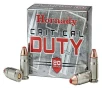 Hornady 90236 Critical Duty 9mm Luger 135 gr FlexLock 25 Bx  10 Cs