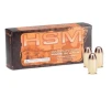 HSM 9MM2R Training 9mm Luger 115 gr Full Metal Jacket  FMJ  50 Bx  20 Cs