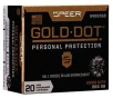 Speer Ammo 54000GD Gold Dot Personal Protection 10mm Auto 200 gr Hollow Point  HP  20 Bx  10 Cs