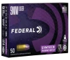 Federal AE9SJ4 American Eagle Training Match 9mm Luger 124 gr Total Syntech Jacket Flat Nose  TSJFN  50 Bx  10 Cs