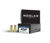 Nosler 51290 Match Grade  9mm Luger 147 gr Jacketed Hollow Point  JHP  20 Bx  20 Cs