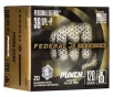 Federal PD38P1 Premium Punch  38 Special  P 120 gr Jacketed Hollow Point  JHP  20 Bx  10 Cs