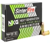 SINTERFIRE SF10125NXG 10MM 125 GR  LEAD-FREE 50 20