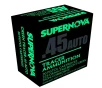 PINEY MOUNTAIN AMMUNITION AMO 45 AUTO 225GR FMJ GREEN TRACER 20RD   10 BOXES PER CASE  
