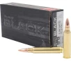 Hornady 81263 Black  5 56x45mm NATO 62 gr Full Metal Jacket  FMJ  20 Bx  10 Cs