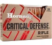 Hornady 80920 Critical Defense  308 Win 155 gr Flex Tip eXpanding 20 Bx  10 Cs