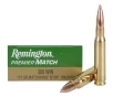 Remington Ammunition RM308W8 Premier Match 308 Win 175 gr Boat Tail Hollow Point  BTHP  20 Bx  10 Cs