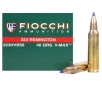 FIOCCHI AMO 223 REM 40 GR VMAX 50-RD   20 BOXES PER CASE  