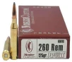 Nosler 60018 Trophy Grade  260 Rem 125 gr Partition  PT  20 Bx  10 Cs
