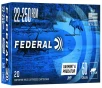 Federal AE22250G American Eagle  22-250 Rem 50 gr Jacketed Hollow Point  JHP  20 Bx  10 Cs