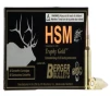HSM 65CRD130VLD Trophy Gold  6 5 Creedmoor 130 gr Match Very Low Drag 20 Bx  10 Cs