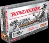 Winchester Ammo X243DSLF Deer Season XP Copper Impact 243 Win 85 gr Copper Extreme Point 20 Bx  10 Cs