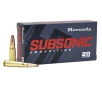 HORNADY SUBSONIC AMO 7 62X39 255GR SUB-X 20RD  10 BOX CASE 