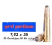 PPU 7 62X39 SP 123GR 20 1000