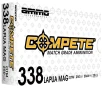 AMMOINC 338LM250BTHPA20 MATCH 338LAP 250BTHP 20 10