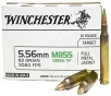 WIN SERVICE GRADE 5 56 62GR FMJ 20 10