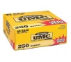 Remington Ammunition L40SW4A UMC 40 S W 165 gr Full Metal Jacket  FMJ  250 Bx  4 Cs  Mega Pack 