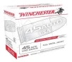 Winchester Ammo USA45W USA 45 ACP 230 gr Full Metal Jacket  FMJ  200 Bx  3 Cs
