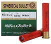 Sellier   Bellot SB410A Shotgun 410 Gauge 2 5  3 Pellets 000 Buck Shot 25 Bx  20 Cs
