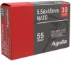 Aguila 1E556155   5 56NATO 55gr Full Metal Jacket 30 Per Box 75 Case