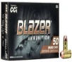 CCI 5210 Blazer Brass 40 S W 165 gr Full Metal Jacket  FMJ  50 Bx  20 Cs