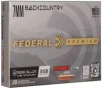 Federal P7BCLRX1 BackCountry  7mm BC 168gr 20 Per Box 10 Case