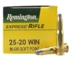 Remington Ammunition R25202 Core-Lokt  25-20 Win 86 gr Core-Lokt Soft Point 50 Bx  10 Cs