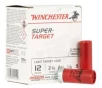 Winchester Ammo TRGT129 Super Target  12 Gauge 2 75  1 1 8 oz 9 Shot 25 Bx  10 Cs
