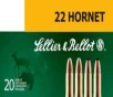 Sellier   Bellot SB22HB Rifle  22 Hornet 45 gr Soft Point  SP  20 Bx  90 Cs