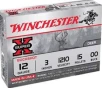 Winchester Ammo XB12300 Super-X  12 Gauge 3  Lead 15 Pellets 00 Buck Shot 5 Bx  50 Cs