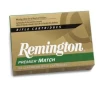 Remington Ammunition RM65CR Premier Match 6 5 Creedmoor 140 gr Open Tip Match Boat Tail 20 Bx  10 Cs