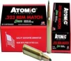 Atomic 00459 Rifle  223 Rem 77 gr Tipped MatchKing 20 Bx  10 Cs