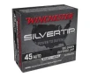 Winchester Ammo W45AST Super-X  45 ACP 185 gr Silvertip Hollow Point 20 Bx  10 Cs