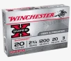Winchester Ammo XB203VP Super-X 20 Gauge 2 75  20 Pellets 3 Buck Shot 15 Bx  10 Cs  Value Pack 