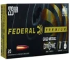 Federal GM223OTM3 Gold Medal 223 Cal 77 gr 20 Per Box 10 Cs