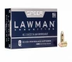 Speer Ammo 53650 Lawman  9mm Luger 115 gr Total Metal Jacket  TMJ  50 Bx  20 Cs