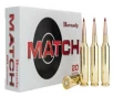 HORNADY MATCH AMO 25 CREEDMOOR 134R ELD MATCH 20RD  10 BOX CASE 