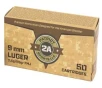 PATRIOT SPORTS LLC P9MM115F   9mm 115gr Full Metal Jacket 50 Per Box 20 Case