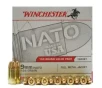 Winchester Ammo USA9NATO USA  9mm NATO 124 gr Full Metal Jacket  FMJ  150 Bx  5 Cs
