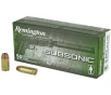 Advanced Armament S45AP4 Subsonic  45 ACP 230 gr Flat Nose Enclosed Base  FNEB  50 Bx  10 Cs