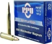 PPU PP3002 Standard Rifle  300 Win Mag 165 gr Pointed Soft Point Boat Tail  PSPBT  20 Bx  10 Cs