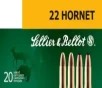 Sellier   Bellot SB22HA Rifle  22 Hornet 45 gr Full Metal Jacket  FMJ  20 Bx  90 Cs