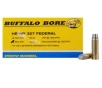 Buffalo Bore Ammunition 37B 20 Heavy Outdoorsman 327 Federal Mag 130 gr Hard Cast  HC  20 Bx  12 Cs
