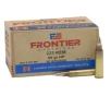 Frontier Cartridge FR1405 Rifle  223 Rem 55 gr Hollow Point Match 50 Bx  10 Cs