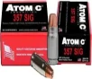 ATOMIC AMMO  357 SIG 147GR  BONDED JHP 20-PACK
